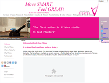 Tablet Screenshot of ccpilates.be